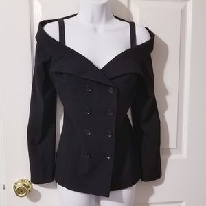 Sexy Black off the Sholder Blazer.